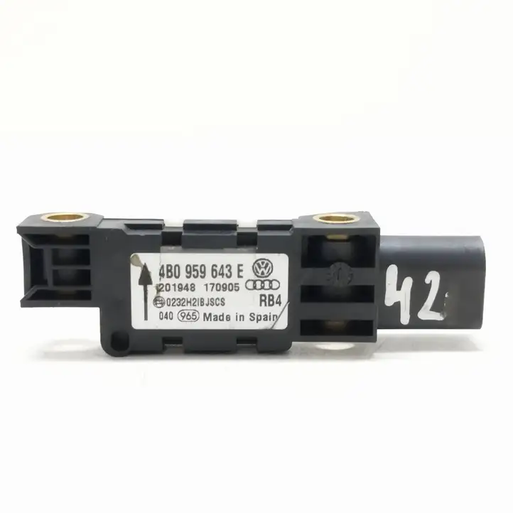 Volkswagen Touareg I (2002 - 2010) 4B0959643E Датчик удара SRS — фото 1