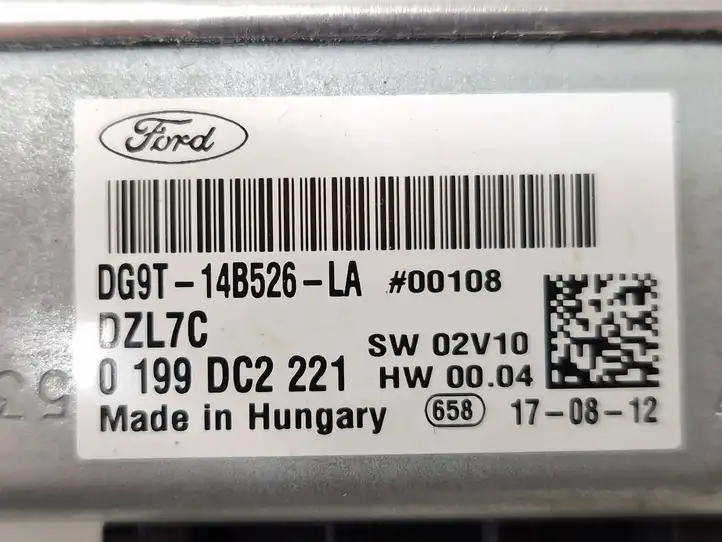 Ford Mondeo MK V (2014 - ) DG9T14B526LA Блок бесключевого доступа — фото 6