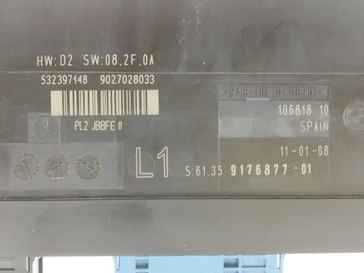 BMW 3 E92 E93 (2005 - 2014) 9176877 Модуль комфорта — фото 2