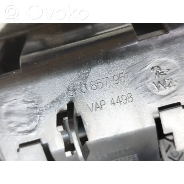 Volkswagen Golf VI (2009 - 2013) 5K0857961 Передняя пепельница — фото 7