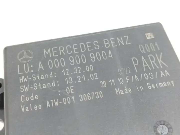 Mercedes-Benz S W222 (2013 - ) A0009009004 Блок управления парктрониками — фото 5