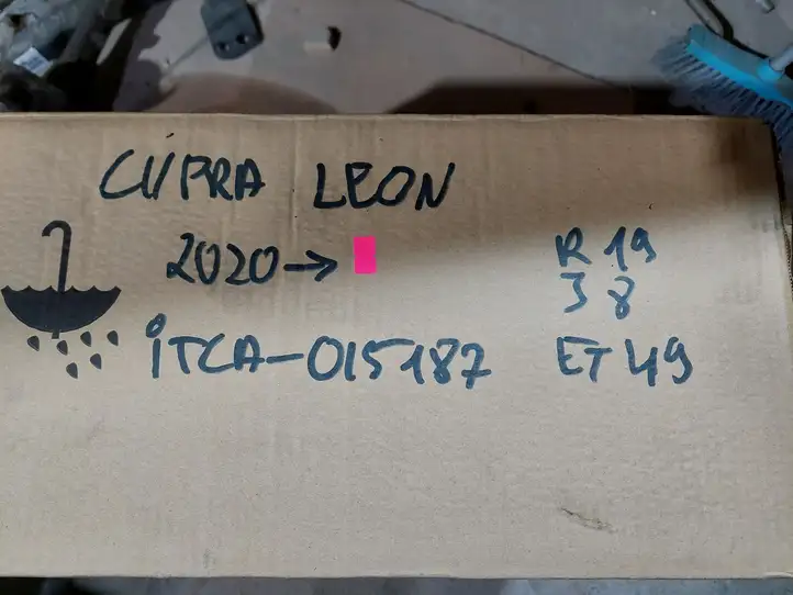 Cupra Leon (2022 - ) 5FA601025R Легкосплавный колесный диск R19 — фото 2