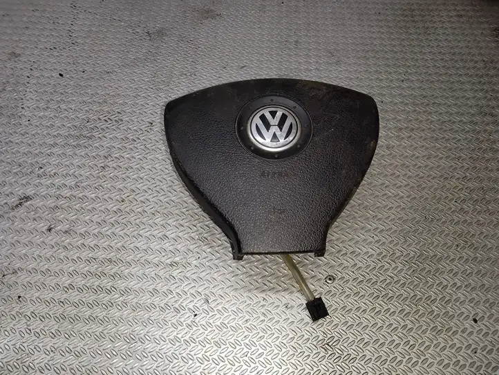 Volkswagen Touran I (2003 - 2010) 1K0880201BK Подушка безопасности руля — фото 1