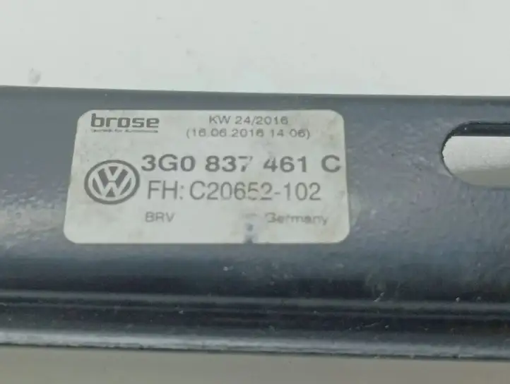 Volkswagen PASSAT B8 (2015 - ) 3G0837461C Электростеклоподъемник передний (комплект) — фото 6