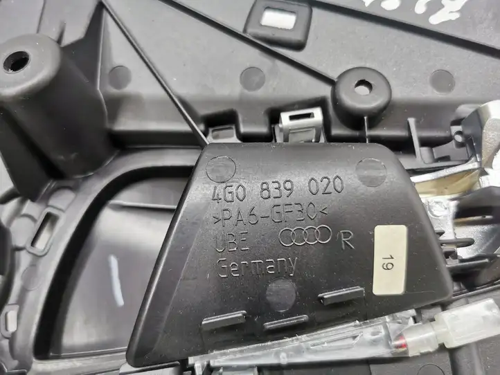 Audi A6 C7 (2014 - 2018) 4G0839020 Внутренняя ручка задней двери — фото 6