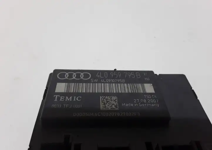 Audi Q7 4L (2005 - 2009) 4L0959795B Модуль комфорта — фото 3