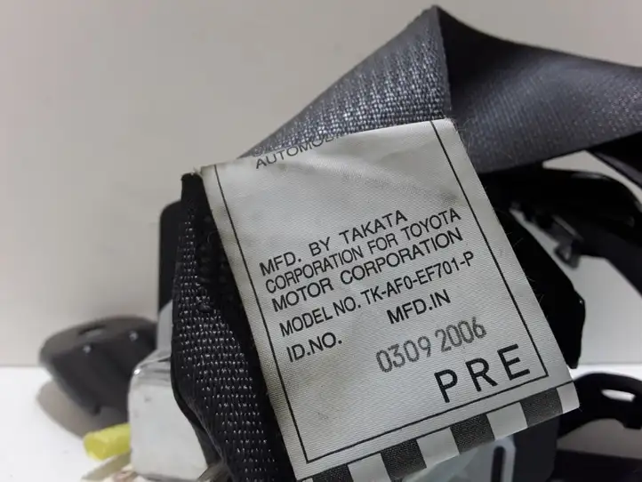Lexus IS 220D-250-350 (2005 - 2010) TKAF0EF701P Задний ремень безопасности — фото 4