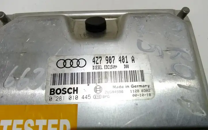 Audi A6 Allroad C5 (2000 - 2006) 4Z7907401A Блок управления двигателем (ЭБУ) — фото 3