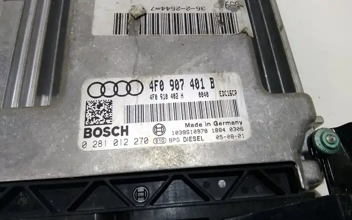 Audi A6 Allroad C6 (2006 - 2008) 4F0907401B Блок управления двигателем (ЭБУ) — фото 3