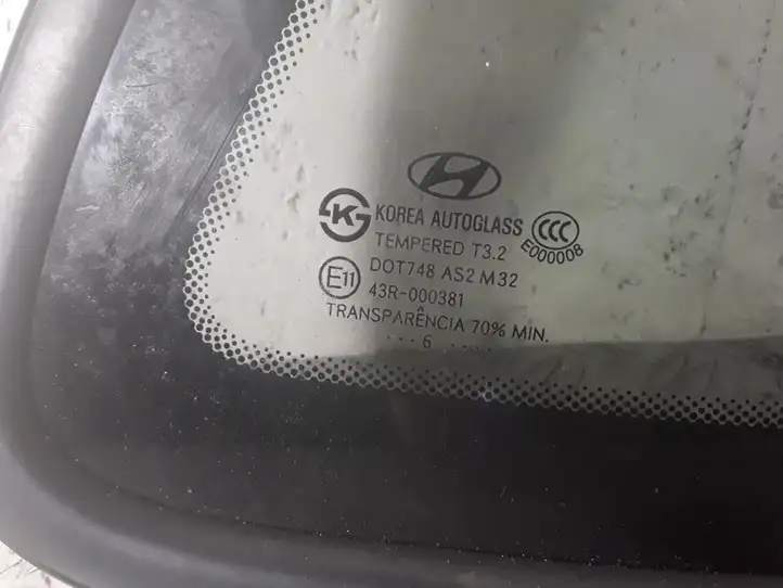 Hyundai Santa Fe (2005 - 2009) 43R000381 Заднее боковое стекло — фото 2