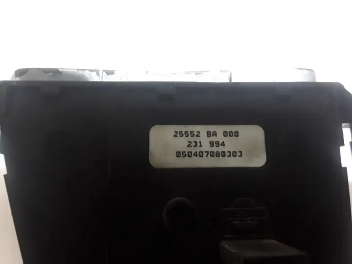 Nissan Primera (2001 - 2008) 25552BA000 Кнопки на рулевом колесе — фото 2