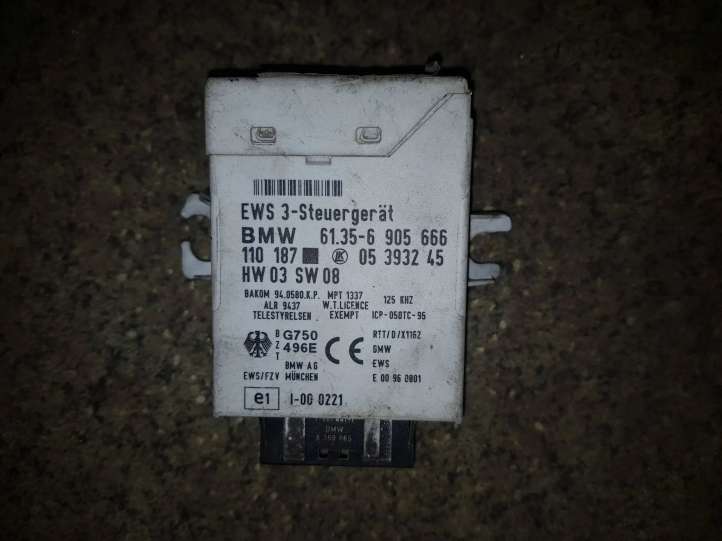 61356905666 BMW 3 E46 Imobilaizerio valdymo blokas