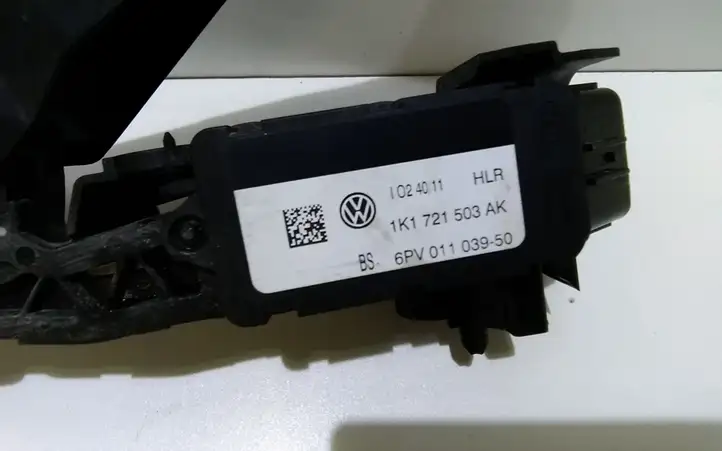 Volkswagen Golf VI (2009 - 2013) 1K1721503AK Педаль акселератора — фото 4