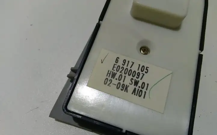BMW 7 E65 E66 (2001 - 2008) 6917105 Кнопка стеклоподъемников — фото 3