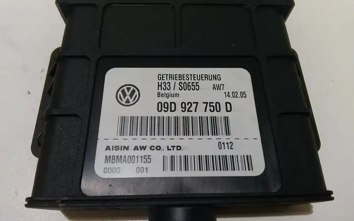 Volkswagen Touareg I (2002 - 2010) 09D927750D Блок управления АКПП — фото 3