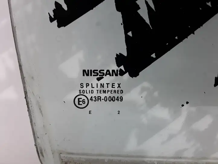 Nissan Primera (2001 - 2008) 43R00049 Стекло задней двери — фото 2