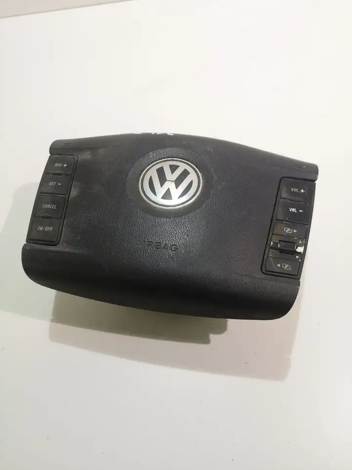 Volkswagen Touareg I (2002 - 2010) 7L6880201DA Подушка безопасности руля — фото 2