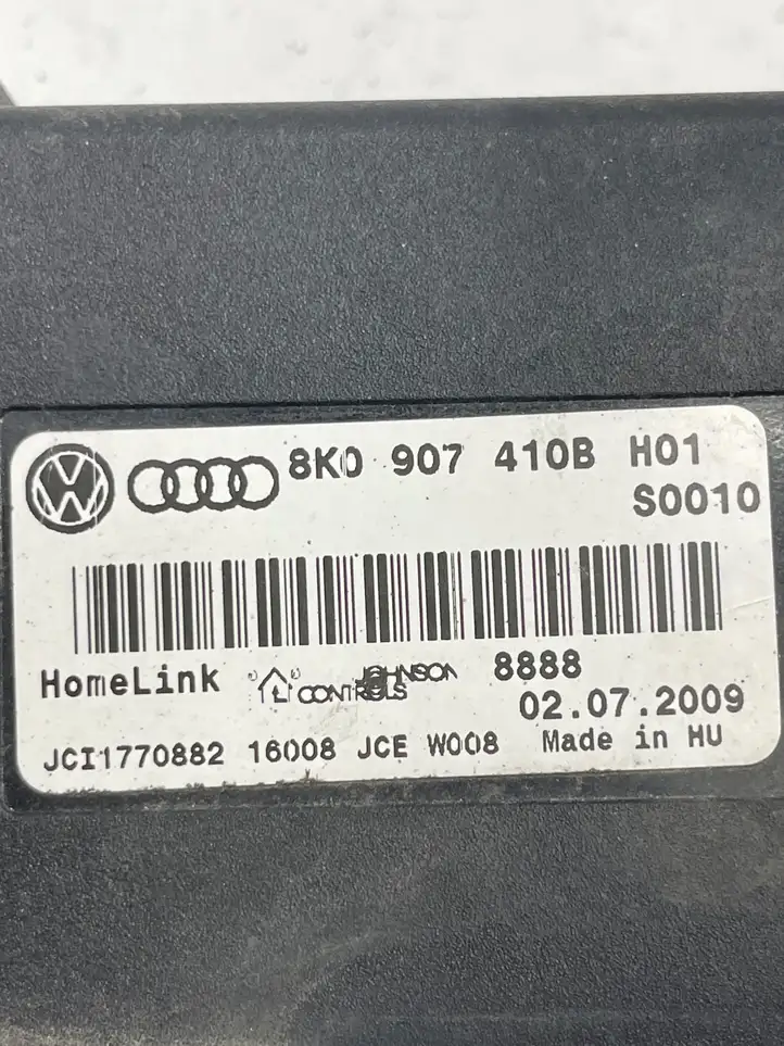 Audi A4 S4 B8 8K (2007 - 2011) 8K0907410B Пульт управления воротами — фото 5