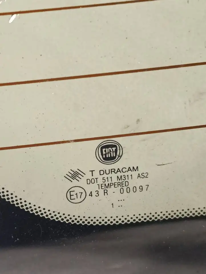 Fiat Doblo (2009 - 2015) 43R00097 Стекло задней двери — фото 5
