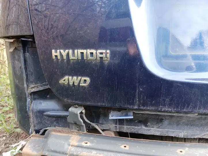 Hyundai Santa Fe (2005 - 2009) Крышка багажника — фото 2