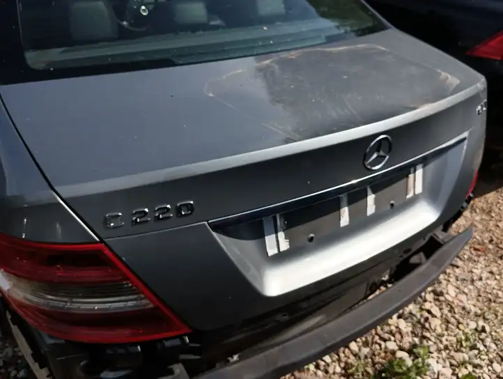 Mercedes-Benz C W204 (2007 - 2014) Крышка багажника — фото 3
