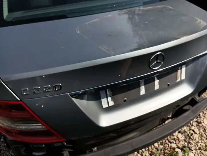 Mercedes-Benz C W204 (2007 - 2014) Крышка багажника — фото 4