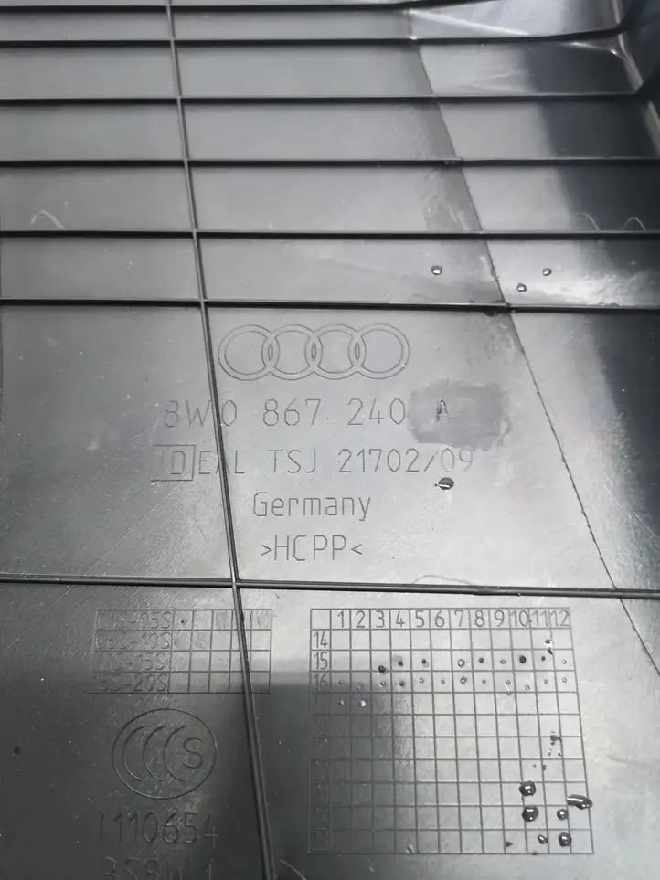 Audi A4 S4 B9 (2015 - 2019) 8W0867240 Нижняя обшивка стойки B — фото 3