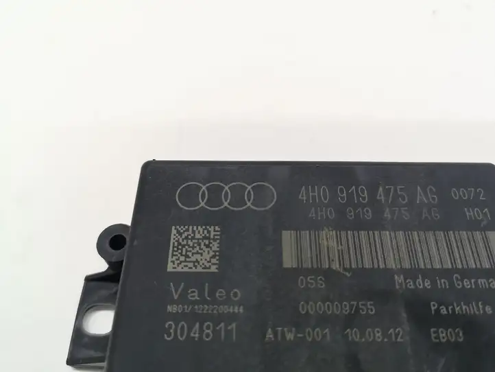 Audi A6 C7 (2011 - 2014) 4H0919475AG Блок управления парктроником — фото 4