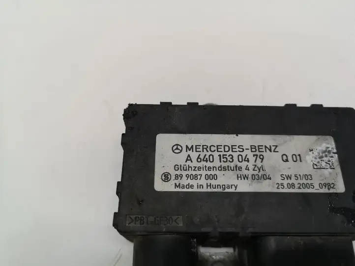 Mercedes-Benz A W169 (2004 - 2012) A6401530479 Реле накала свечей — фото 4