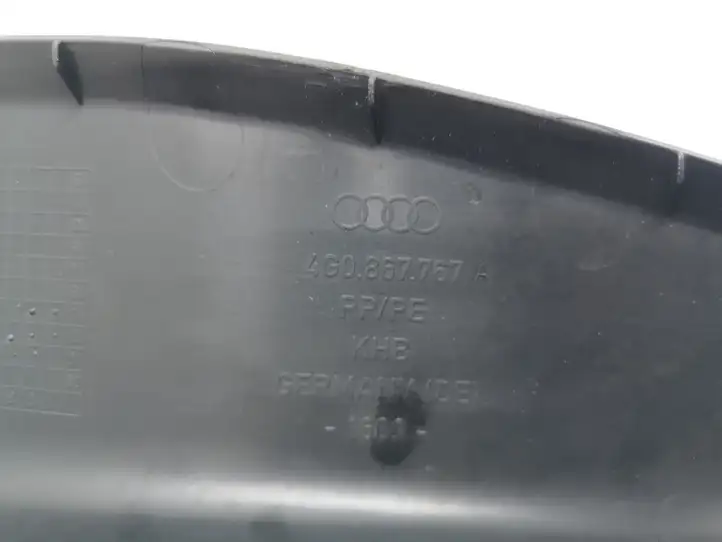 Audi A6 C7 (2011 - 2014) 4G0867767 Нижняя боковая отделка заднего сиденья — фото 4