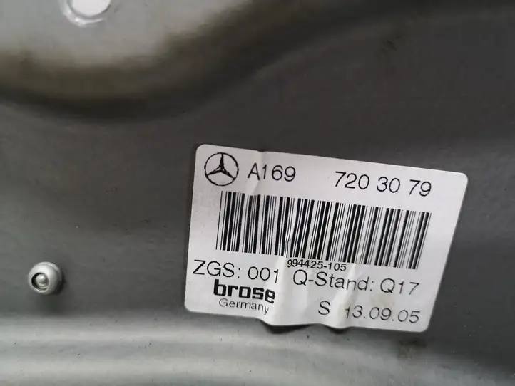 Mercedes-Benz A W169 (2004 - 2012) A1697203079 Стеклоподъемник передней двери (без мотора) — фото 4
