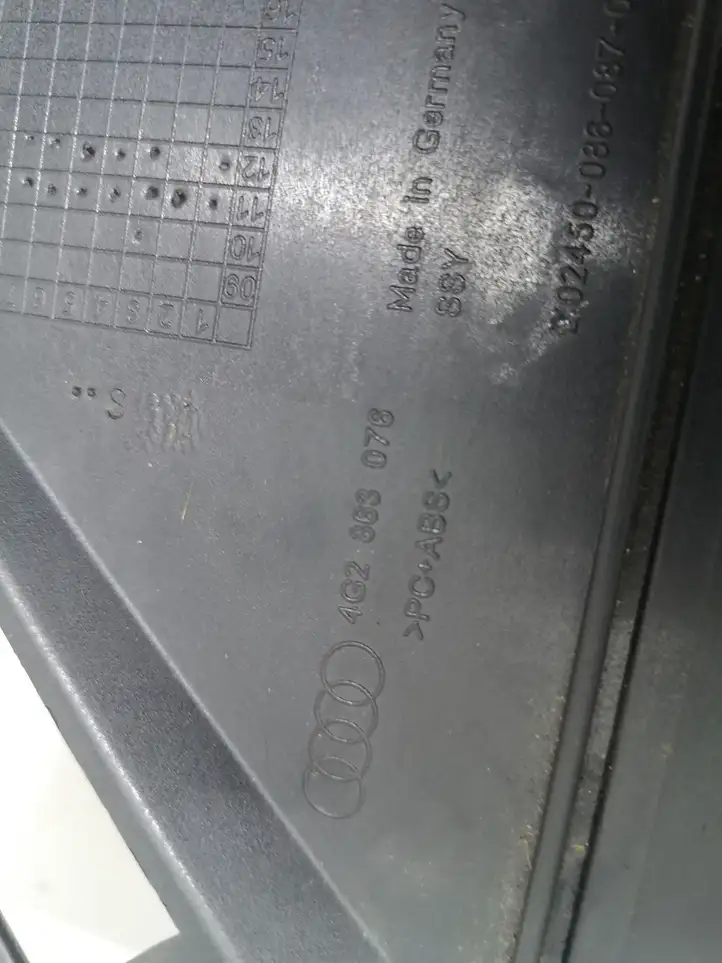 Audi A6 C7 (2011 - 2014) 4G2863076 Обшивка рулевой колонки — фото 4
