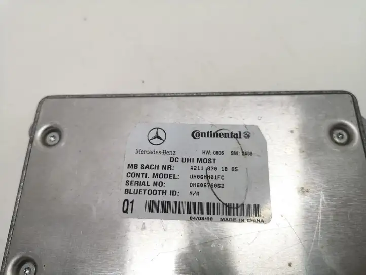 Mercedes-Benz ML W164 (2005 - 2011) A2118701885 Bluetooth модуль — фото 4