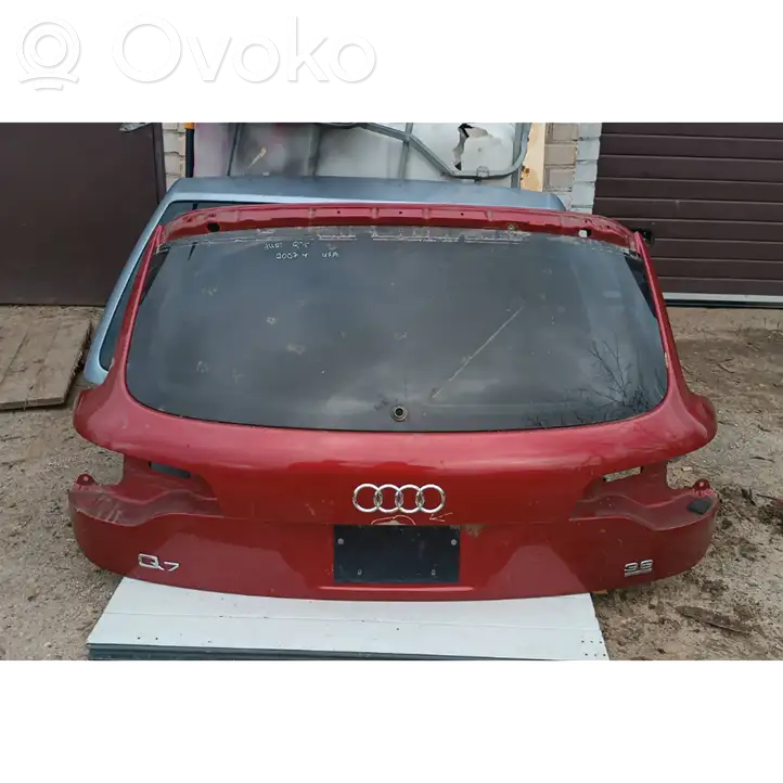 Audi Q7 4L (2005 - 2009) Крышка багажника — фото 1