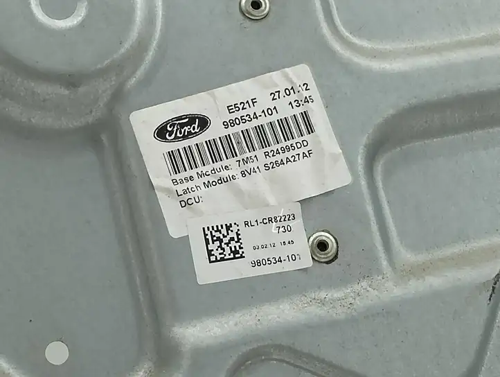 Ford Kuga I (2008 - 2012) 7M51R24995DD Стеклоподъемник задней двери без мотора — фото 4