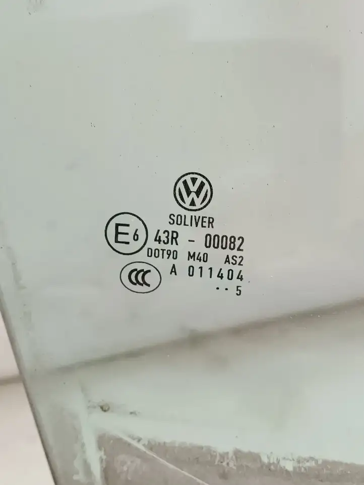 Volkswagen PASSAT B6 (2005 - 2010) AS2 Стекло передней двери — фото 2
