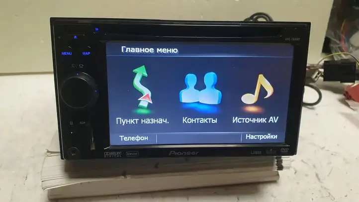 Nissan Qashqai (2006 - 2010) AVICF900BT Магнитола / мультимедийная система — фото 1