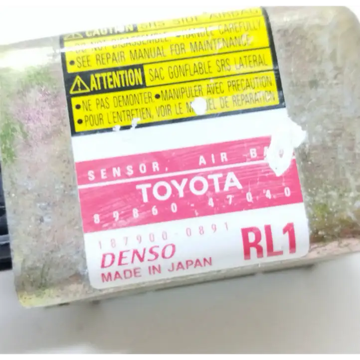Toyota Prius (XW20) (2003 - 2009) 8986047040 Датчик удара SRS — фото 6