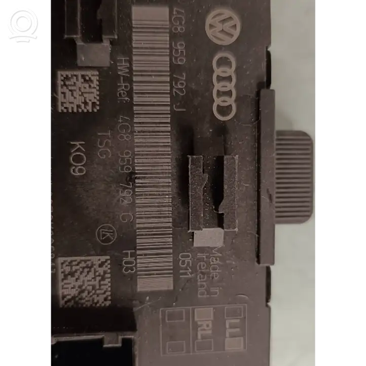 Audi A6 C7 (2011 - 2014) 4G8959792G Блок управления дверью — фото 2