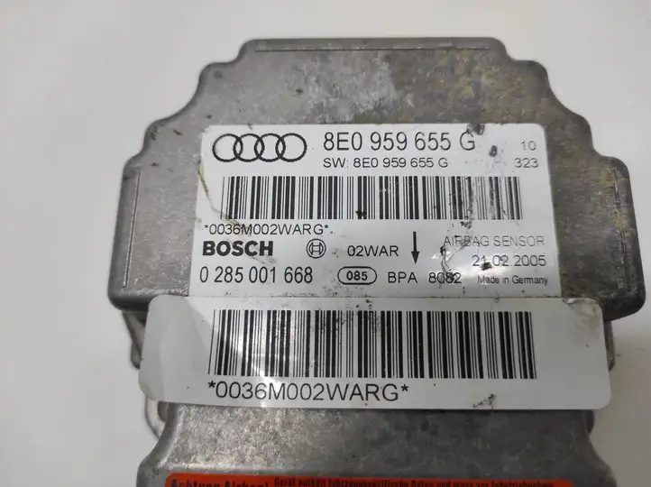 Audi A4 S4 B7 8E 8H (2004 - 2009) 8E0959655G Блок управления SRS — фото 3