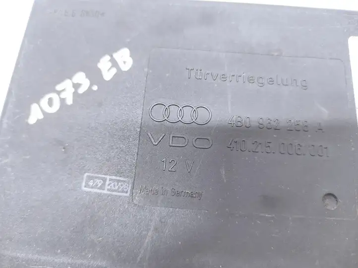 Audi A6 S6 C5 4B (2001 - 2004) 4B0962258A Модуль комфорта — фото 4