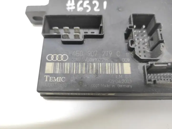Audi A8 S8 D3 4E (2002 - 2005) 4E0907279C Модуль комфорта — фото 4