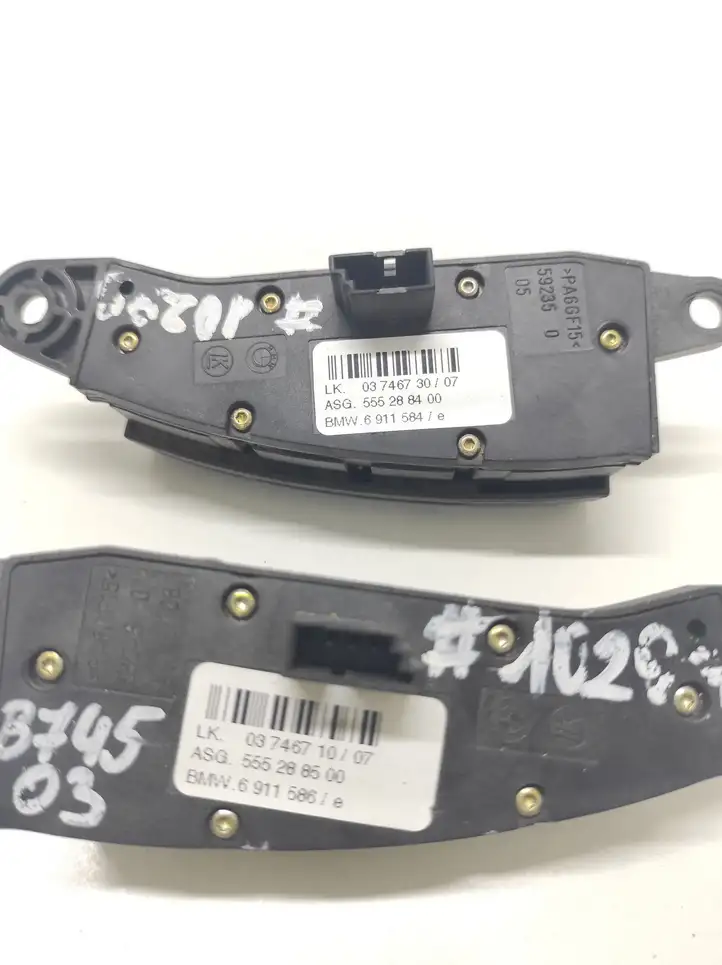 BMW 7 E65 E66 (2001 - 2008) 555288400 Кнопки на рулевом колесе — фото 4