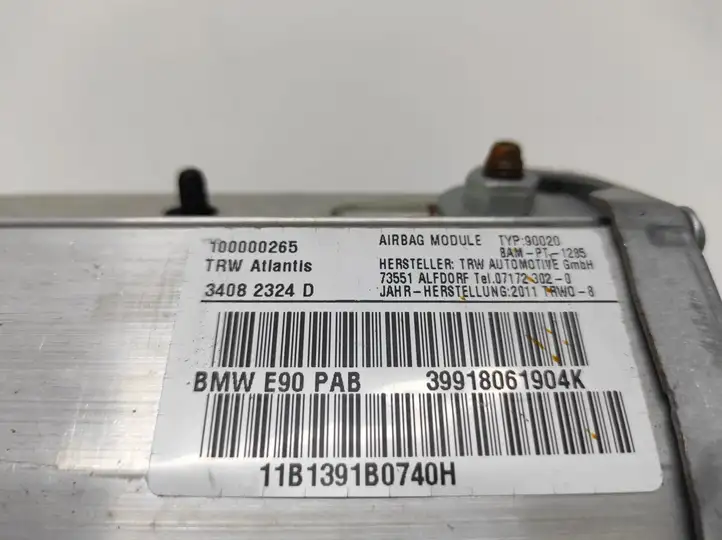 BMW 3 E90 E91 (2005 - 2012) 34082324D Подушка безопасности пассажира — фото 5