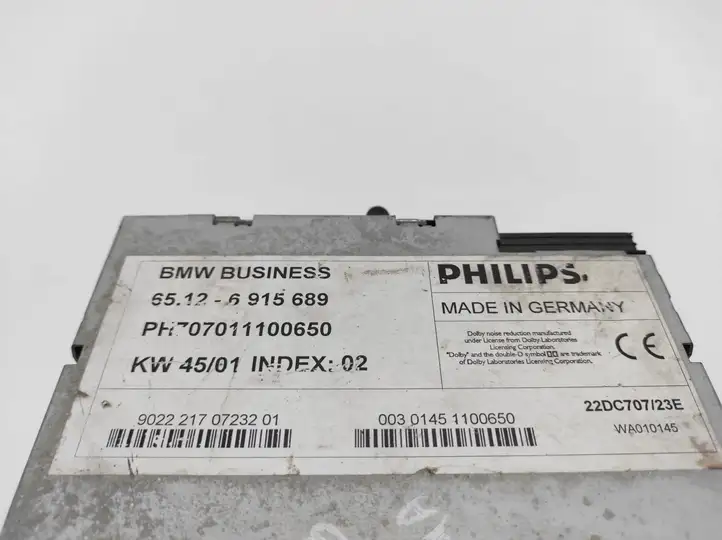 BMW X5 E53 (1999 - 2006) 65126915689 Магнитола / мультимедийная система — фото 4