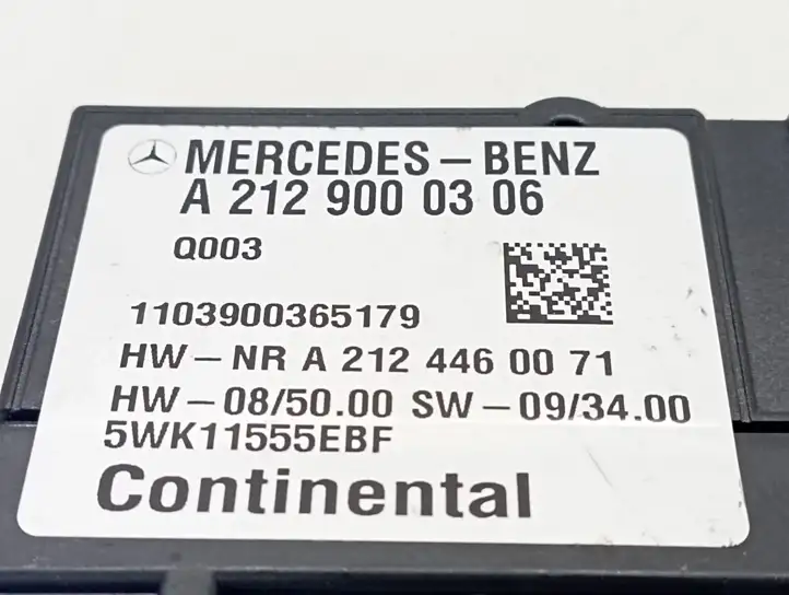 Mercedes-Benz Vito Viano W639 (2010 - 2015) A2129000306 Блок управления топливным насосом — фото 4
