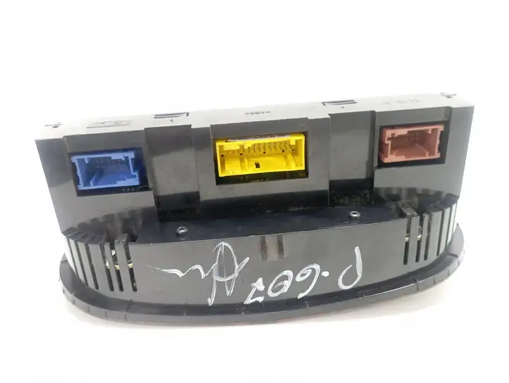 Peugeot 607 (2000 - 2004)  96295526GV Блок управления кондиционера воздуха / климата/ печки (в салоне)