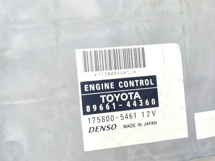 Toyota Avensis Verso (2004 - 2009) 8966144360 Блок управления двигателем (ЭБУ) — фото 2