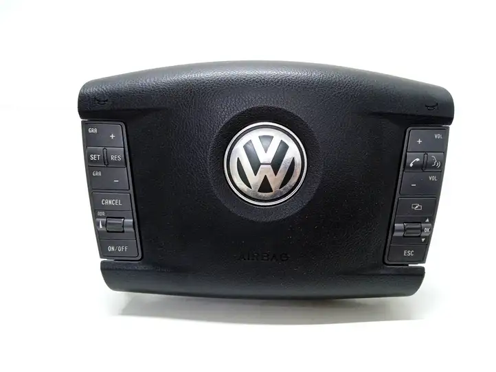 Volkswagen Phaeton (2002 - 2008) 3D0880201BK Подушка безопасности руля — фото 1