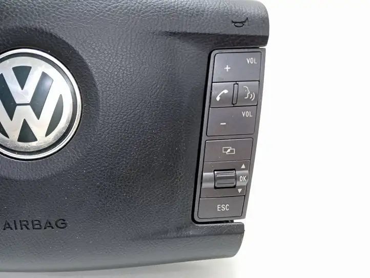 Volkswagen Phaeton (2002 - 2008) 3D0880201BK Подушка безопасности руля — фото 5